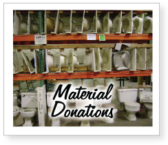 Material Donations